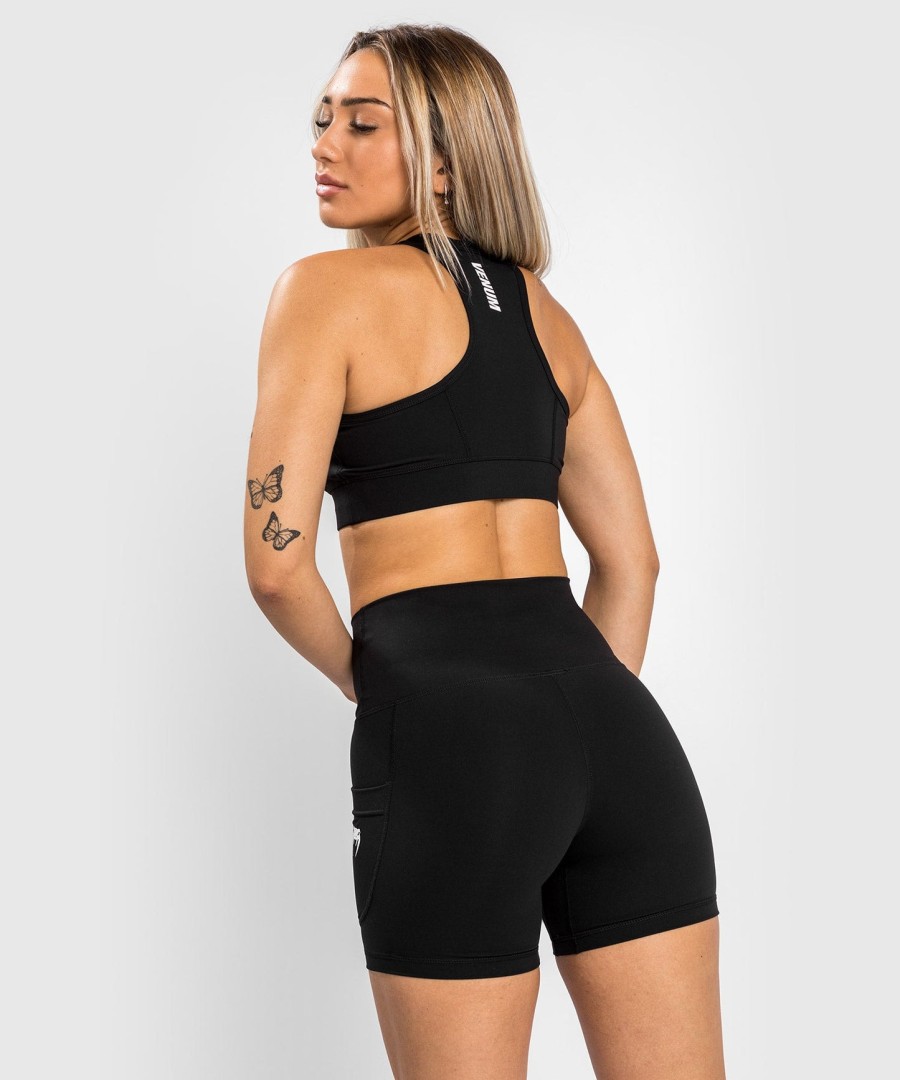 venum essential medium impact sports-bh-er – svart