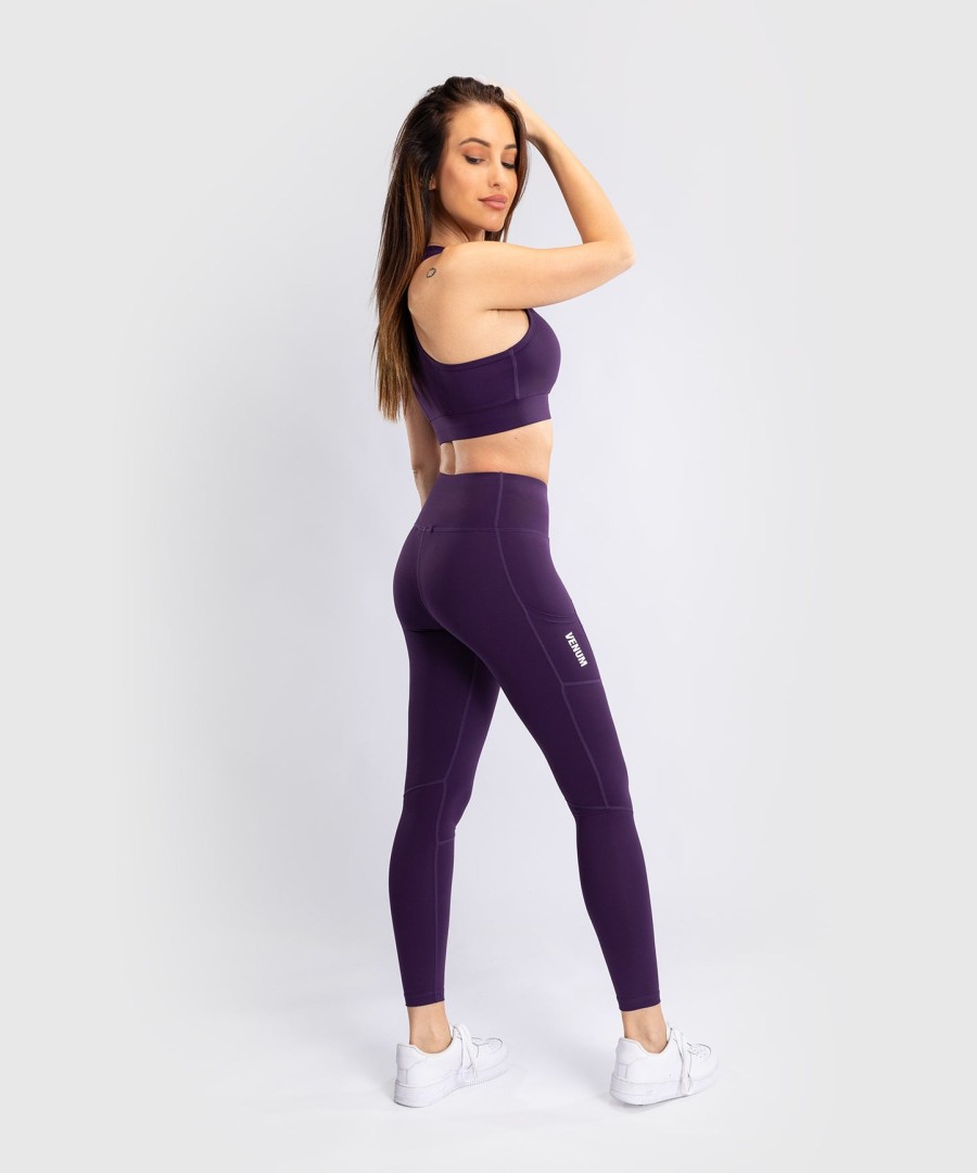 venum essential women medium impact sports-bh – dyp lilla