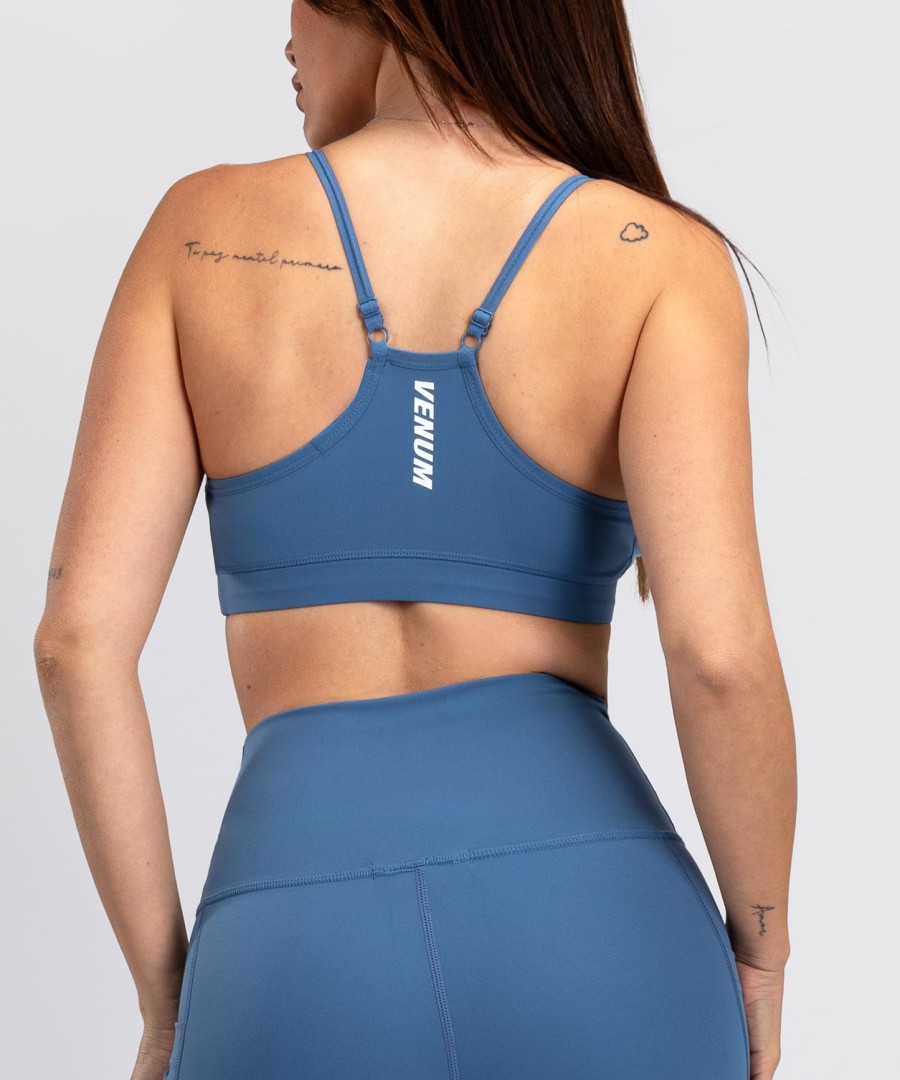 venum essential women low impact sports-bh – stormblå