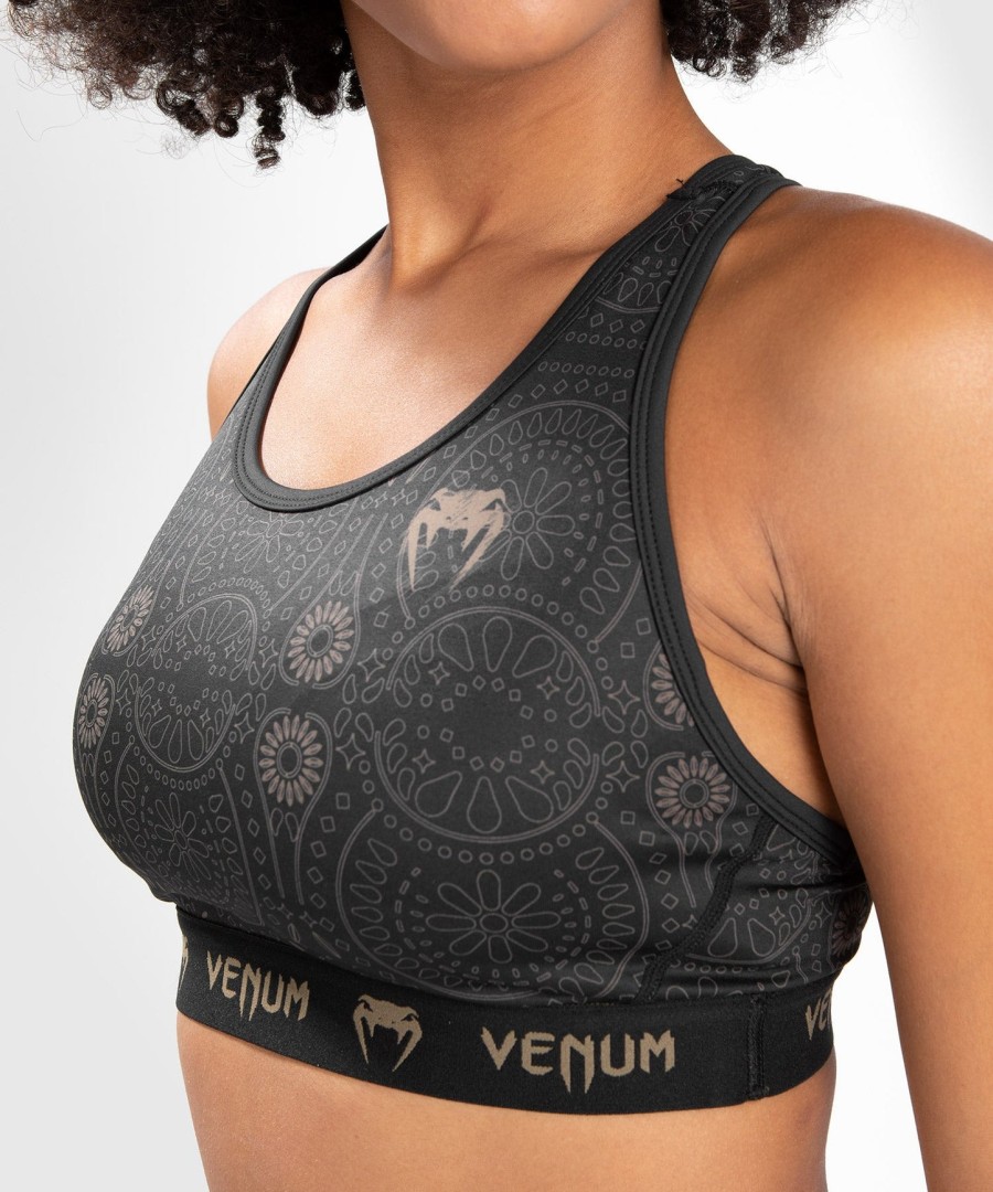 venum dame santa muerte dark side - sports-bh - svartbrun