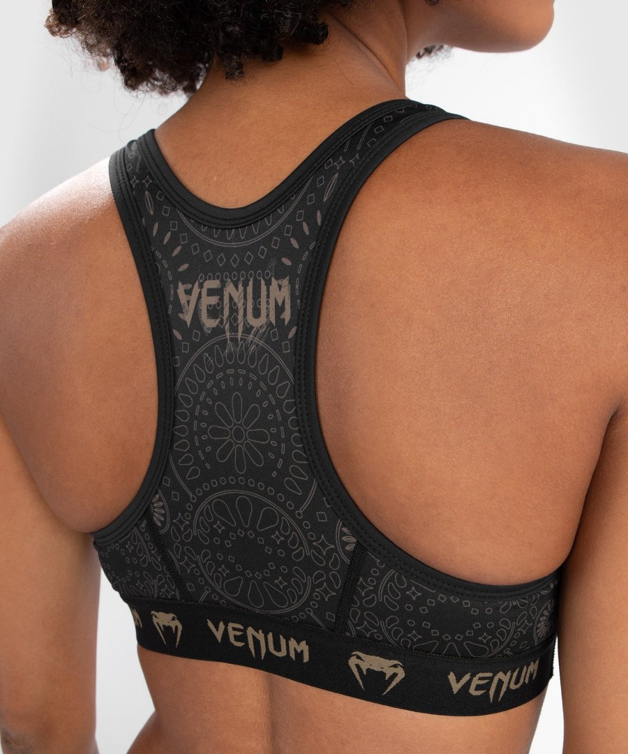 venum dame santa muerte dark side - sports-bh - svartbrun