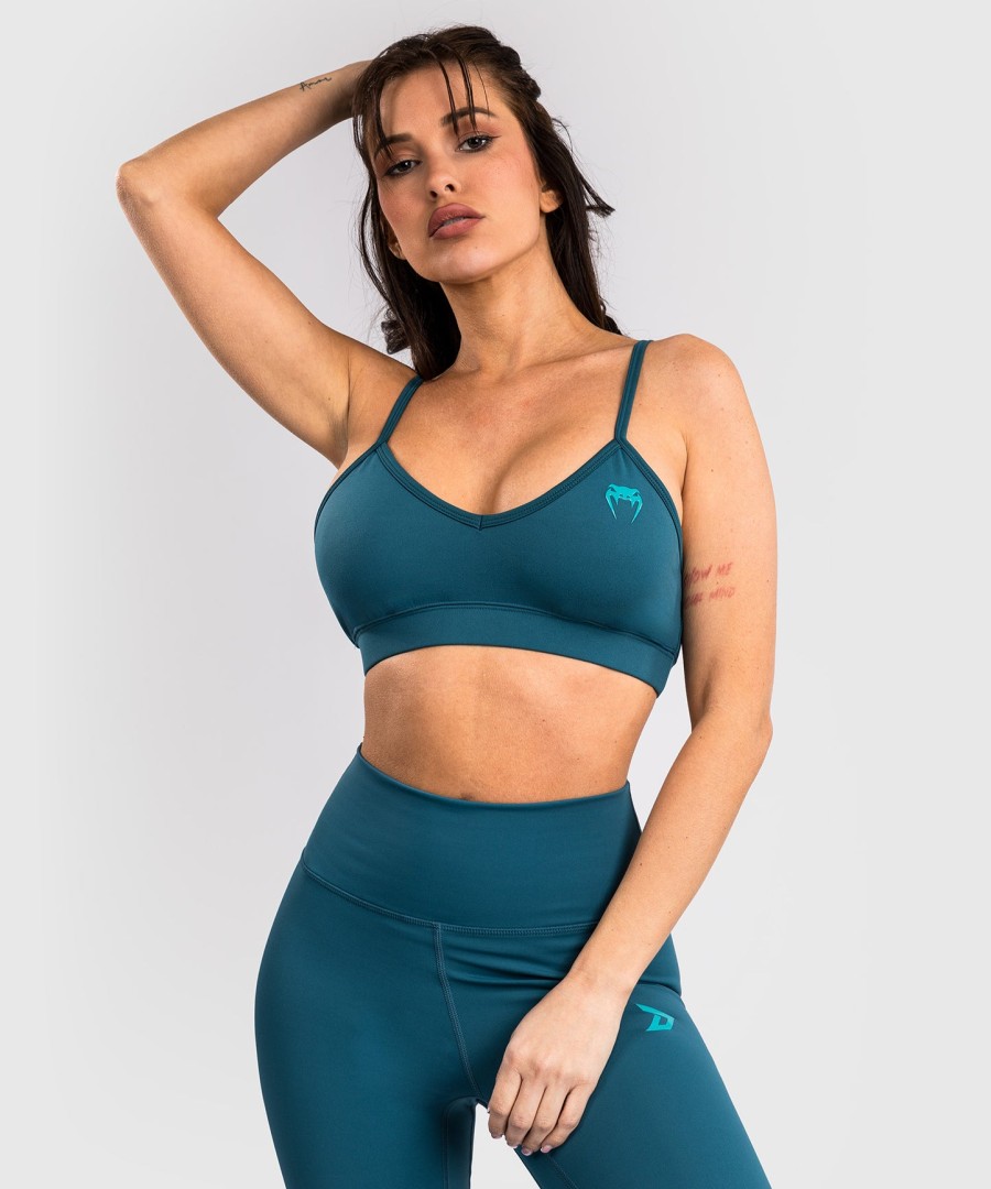 venum x demi dame sports bh - azur blå