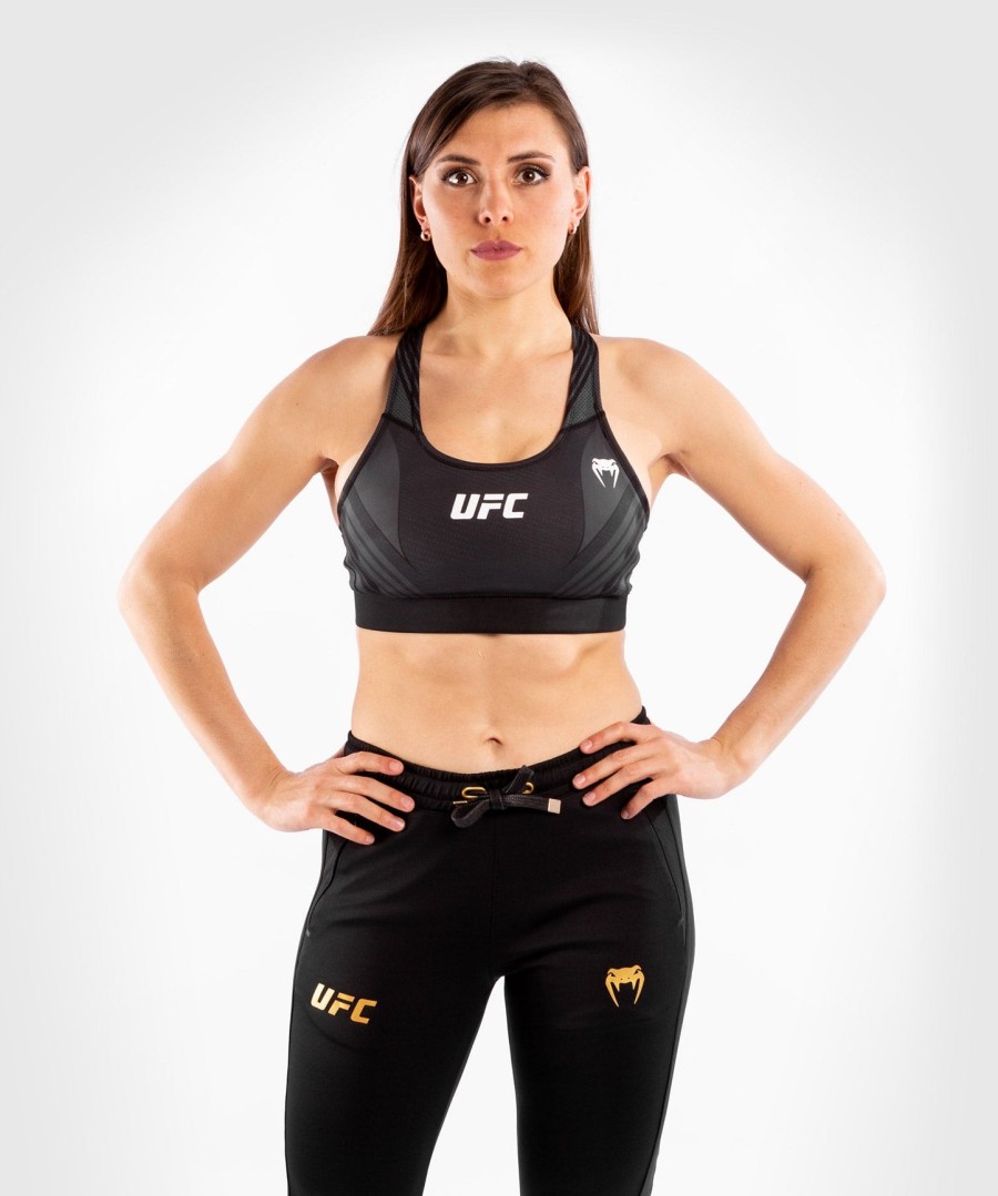 ufc venum authentic fight night sports-bh for kvinner – svart