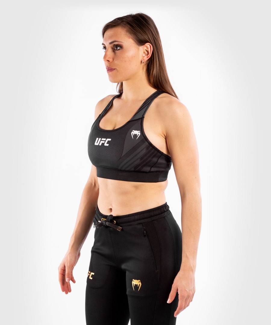 ufc venum authentic fight night sports-bh for kvinner – svart