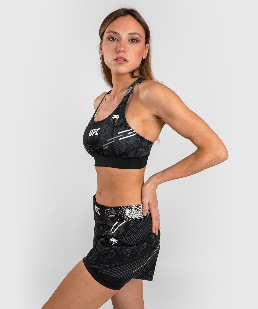 ufc adrenaline av venum authentic fight night sports-bh for kvinner – svart