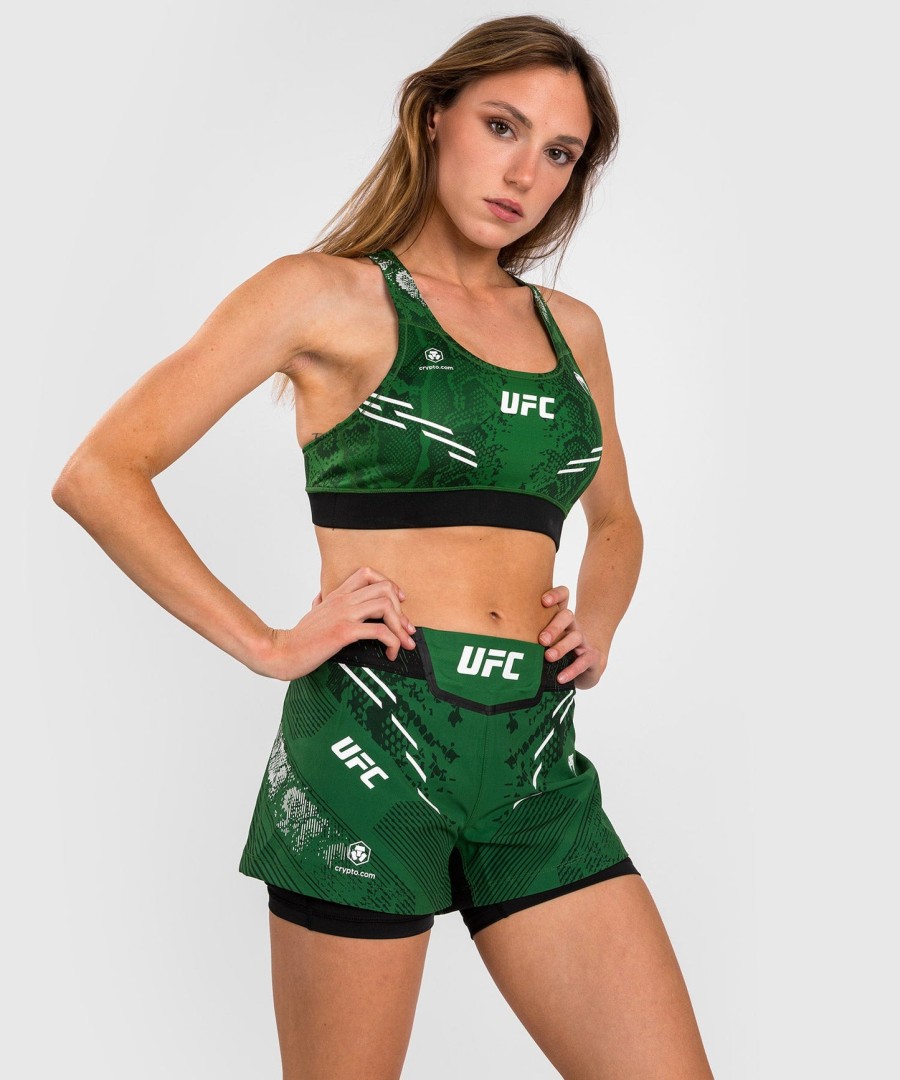 ufc adrenaline av venum authentic fight night sports-bh for kvinner – grønn