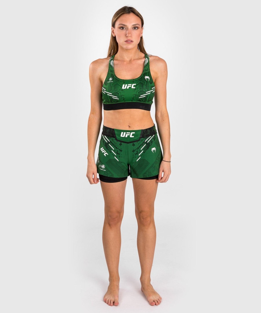 ufc adrenaline av venum authentic fight night sports-bh for kvinner – grønn