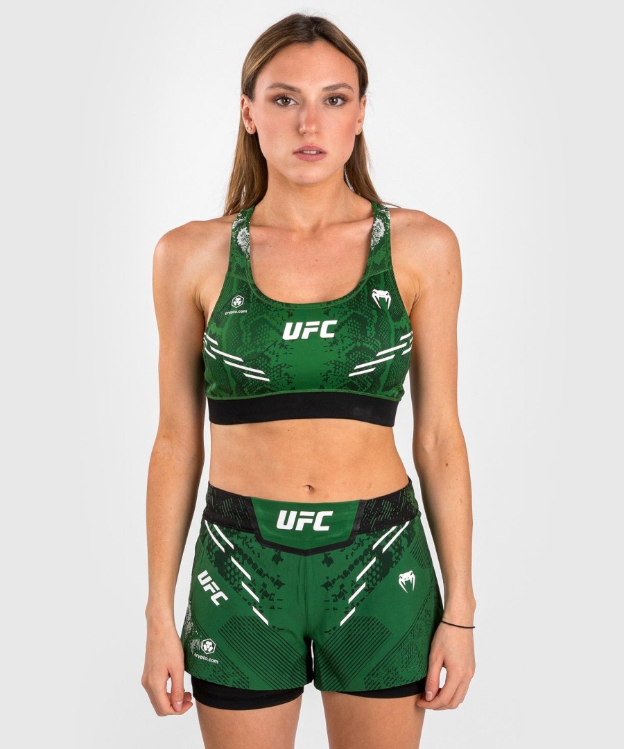 ufc adrenaline av venum authentic fight night sports-bh for kvinner – grønn