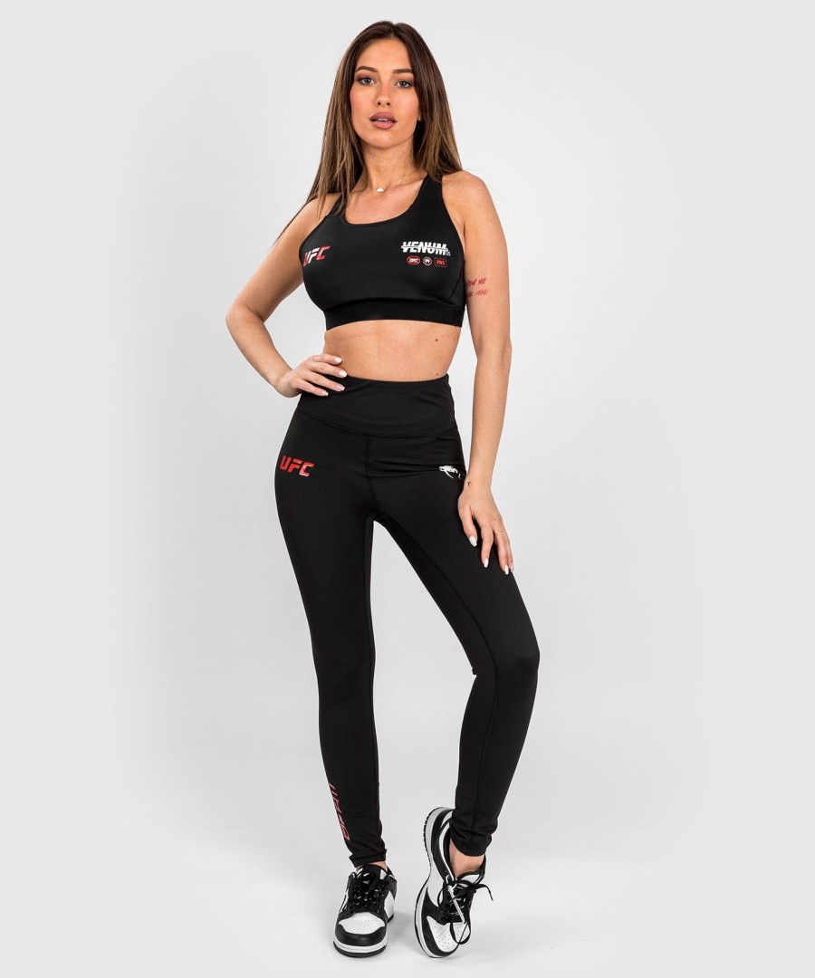 ufc adrenaline av venum fight week dame sports-bh - svart