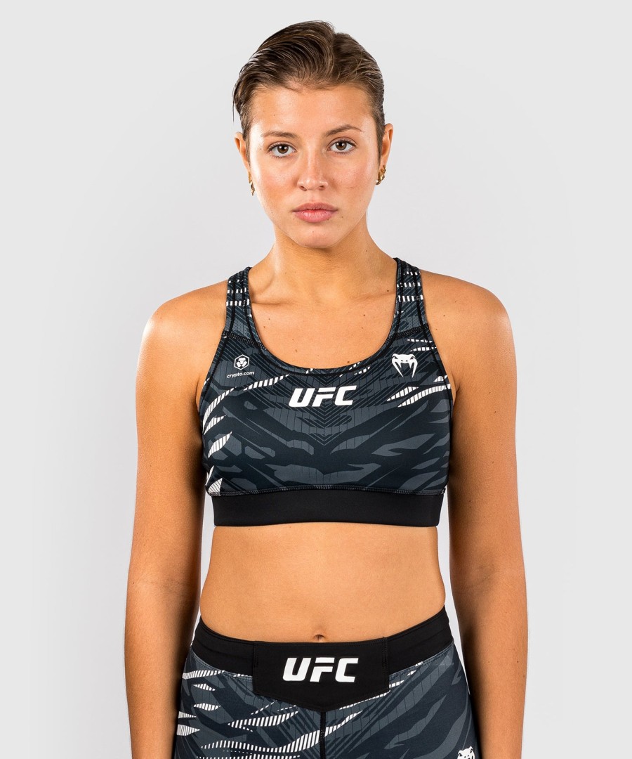 ufc fusion av venum authentic fight night sports-bh for kvinner – svart