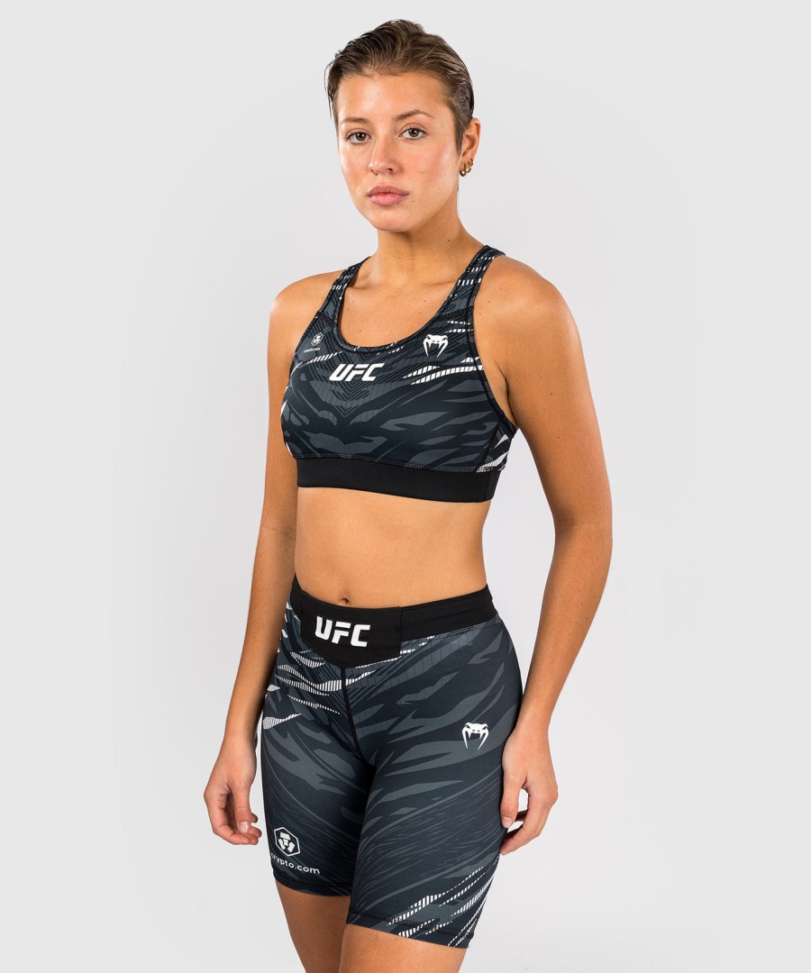 ufc fusion av venum authentic fight night sports-bh for kvinner – svart