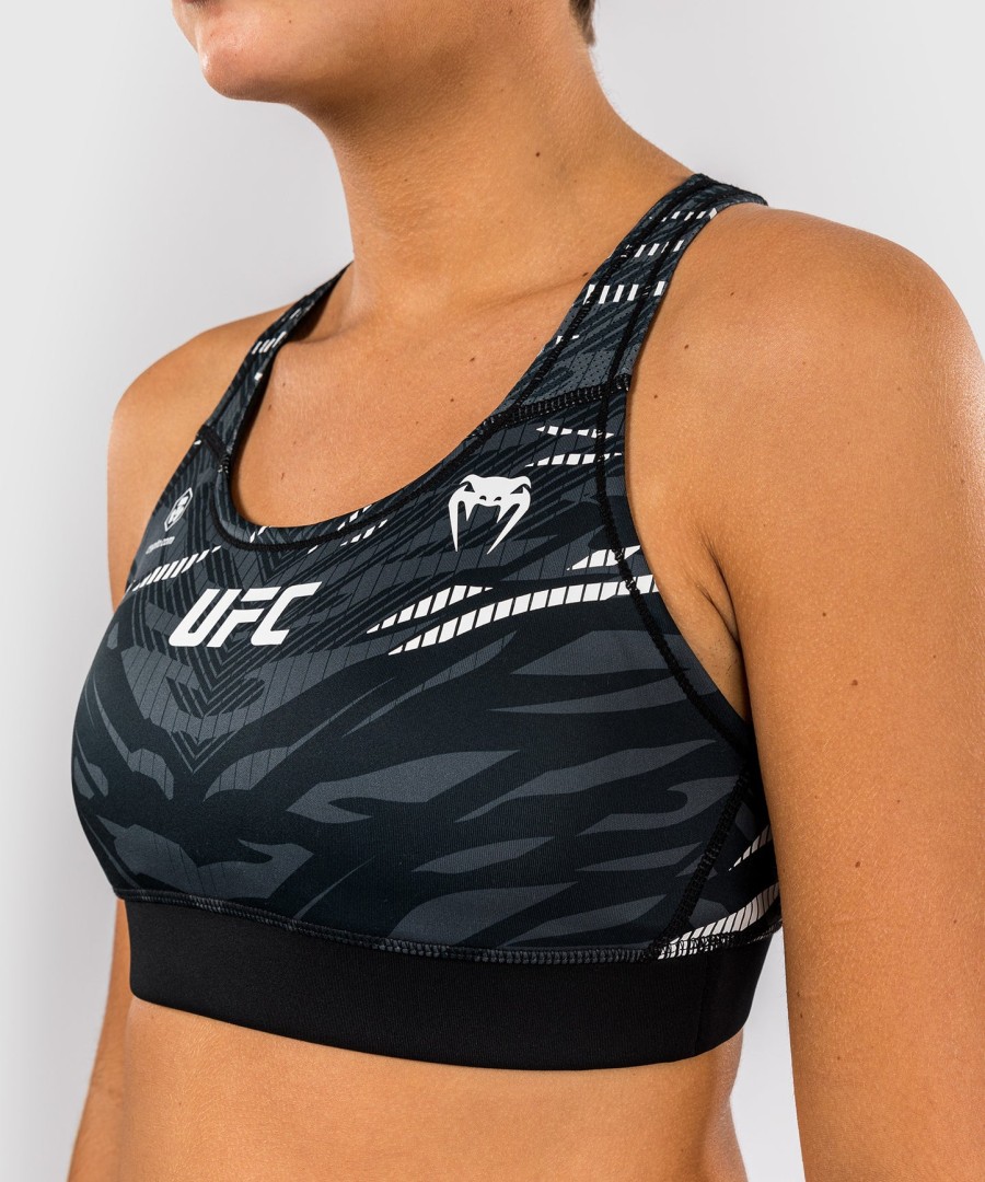 ufc fusion av venum authentic fight night sports-bh for kvinner – svart