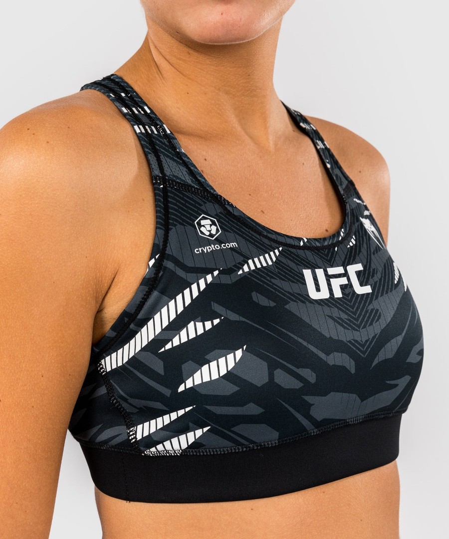 ufc fusion av venum authentic fight night sports-bh for kvinner – svart