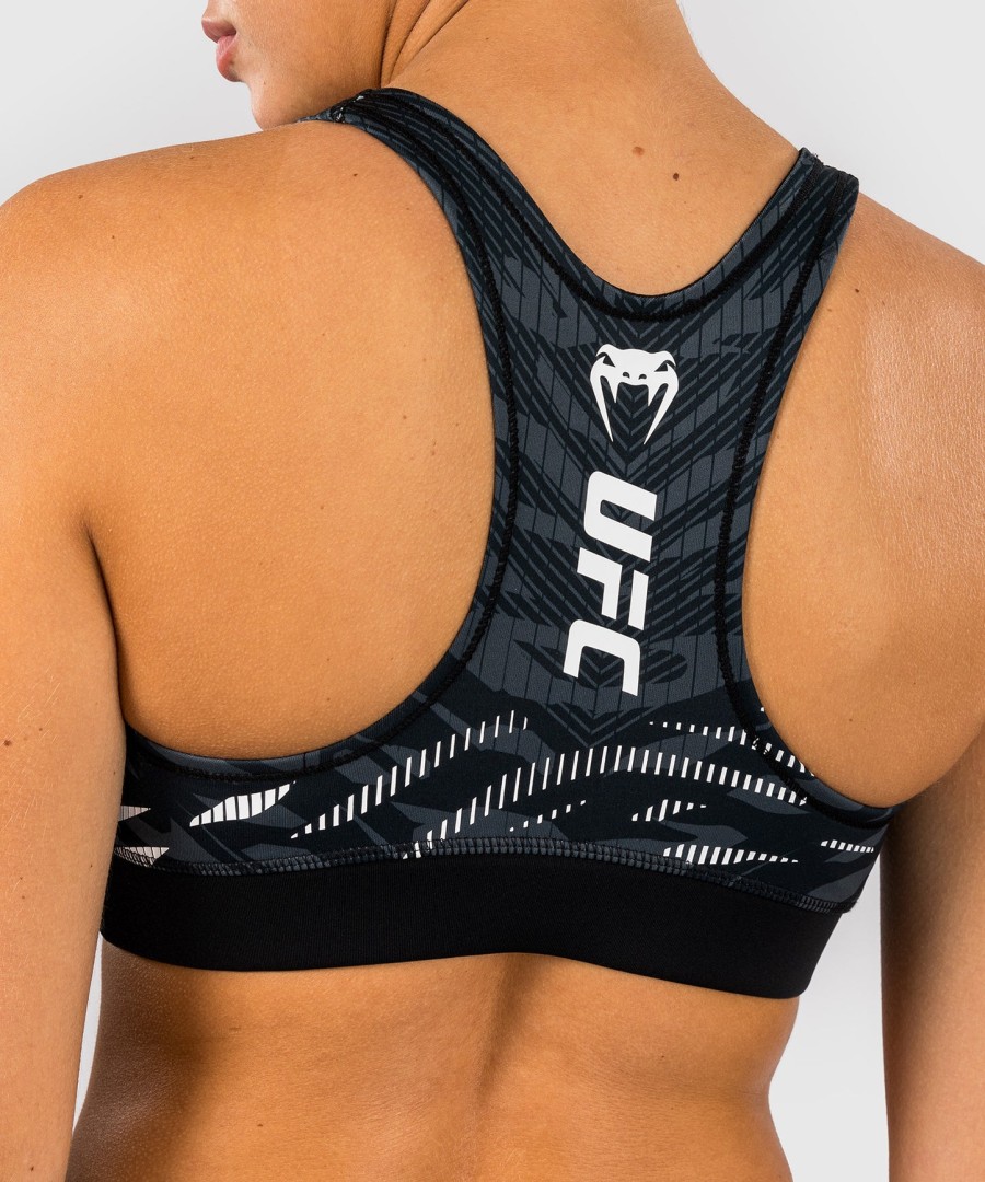 ufc fusion av venum authentic fight night sports-bh for kvinner – svart