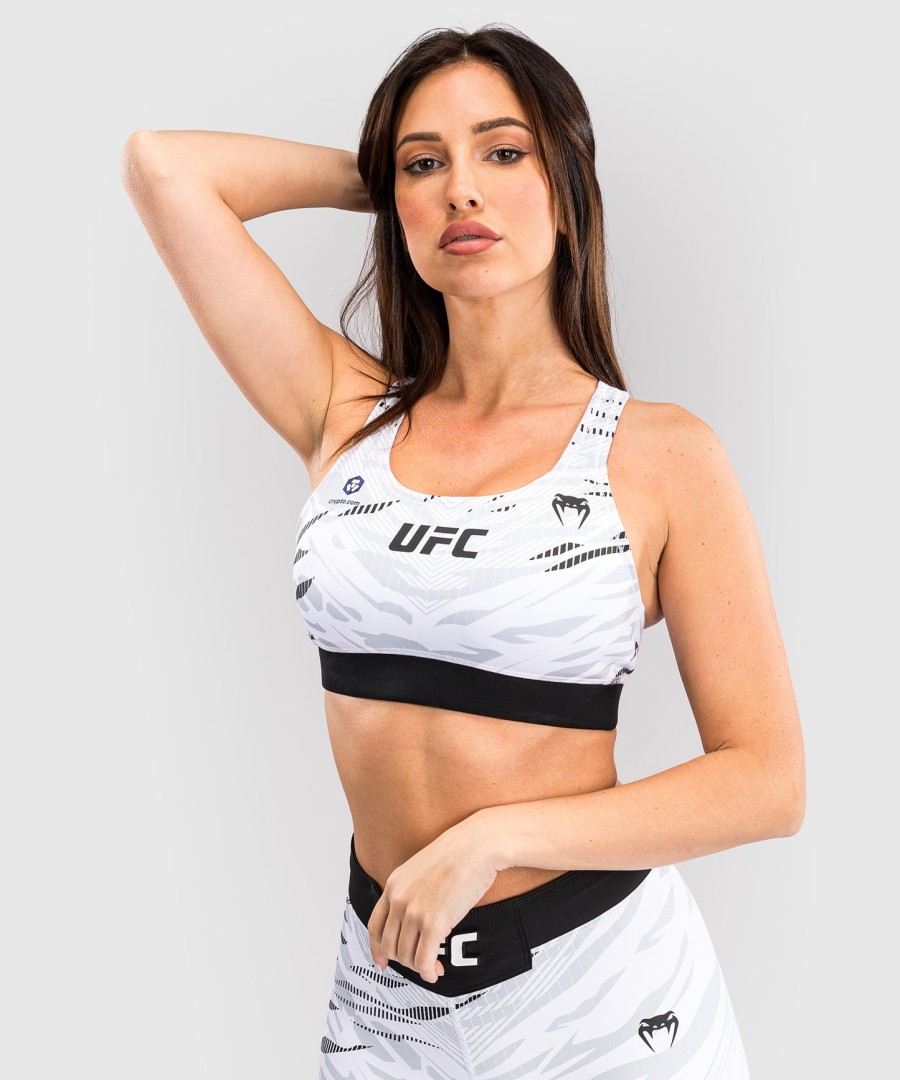 ufc fusion av venum authentic fight night sports-bh for kvinner – hvit