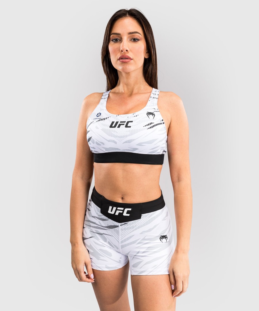 ufc fusion av venum authentic fight night sports-bh for kvinner – hvit