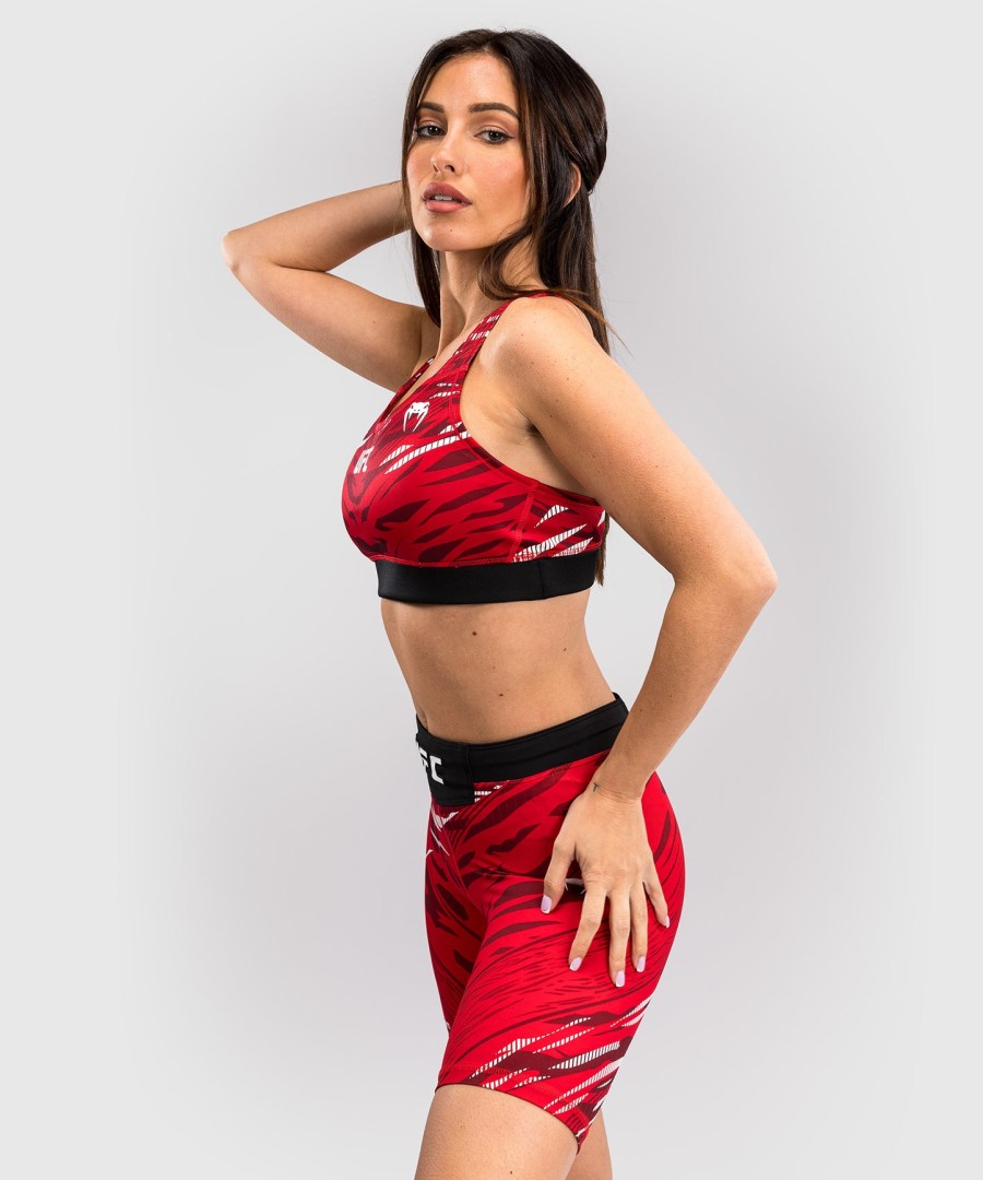 ufc fusion av venum authentic fight night sports-bh for kvinner – rød