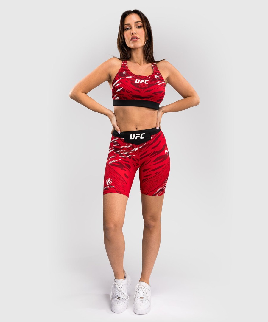 ufc fusion av venum authentic fight night sports-bh for kvinner – rød