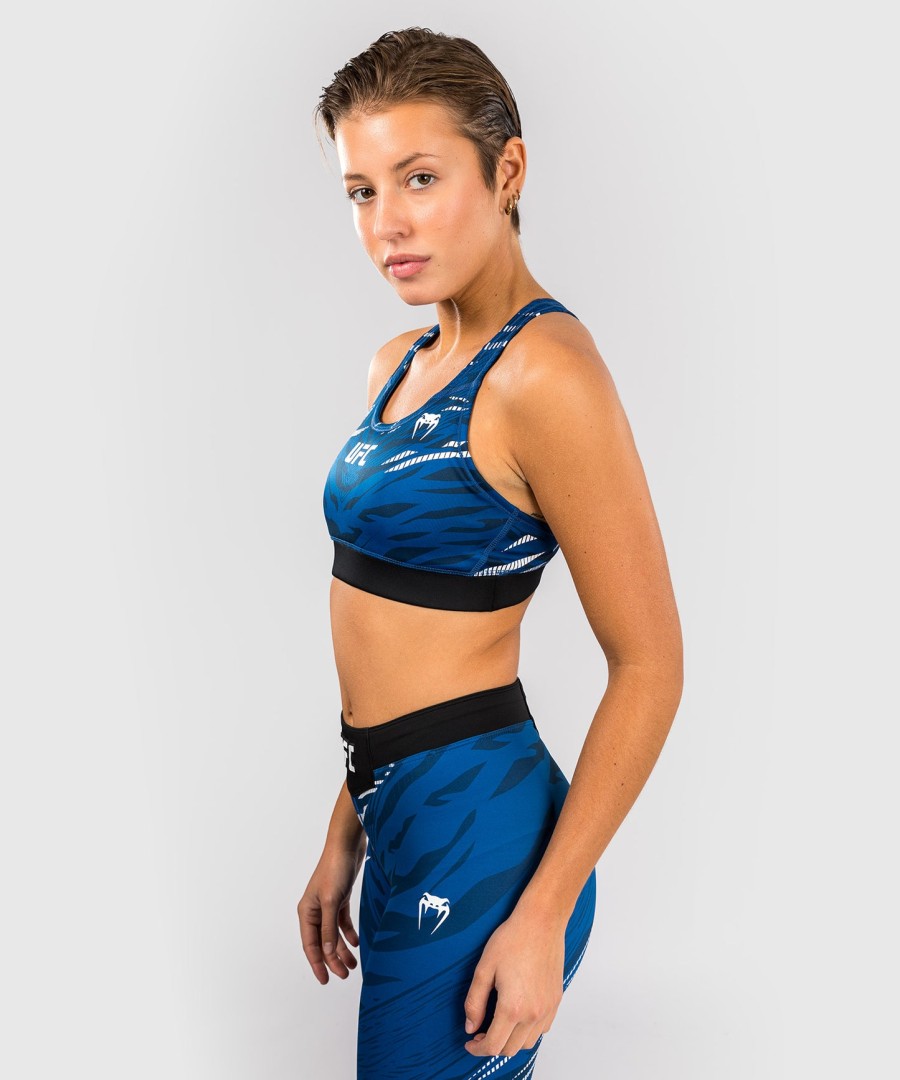 ufc fusion av venum authentic fight night sports-bh for kvinner – blå