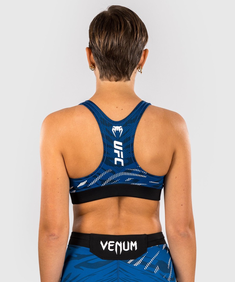 ufc fusion av venum authentic fight night sports-bh for kvinner – blå