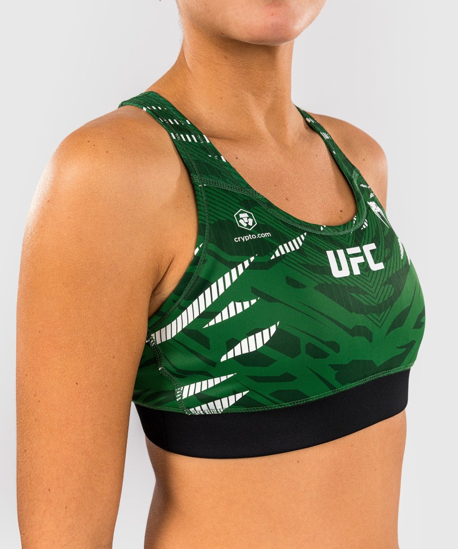 ufc fusion av venum authentic fight night sports-bh for kvinner – grønn