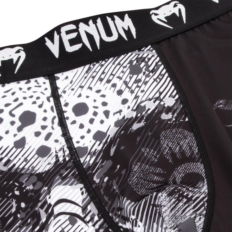 venum santa muerte 3.0 kompresjonstights - svarthvit