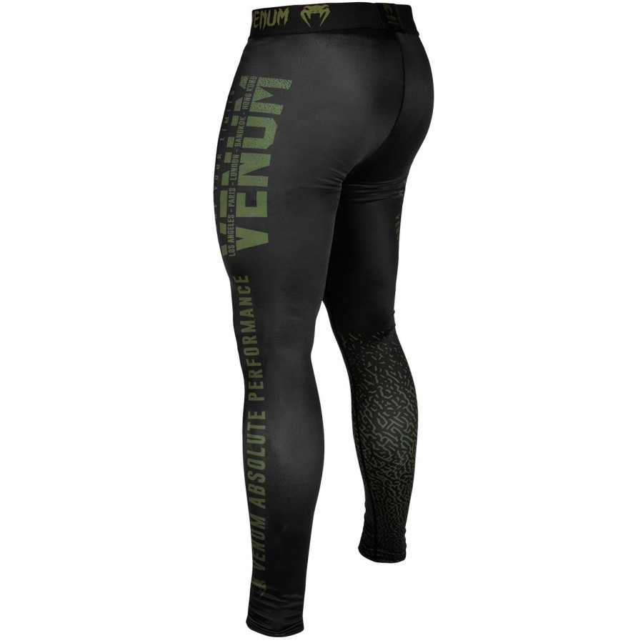 venum signature compression tights – svartkhaki – eksklusiv