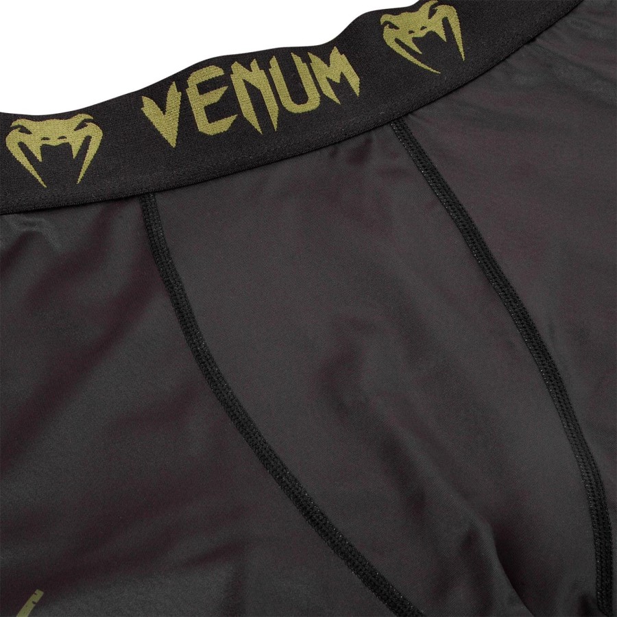 venum signature compression tights – svartkhaki – eksklusiv