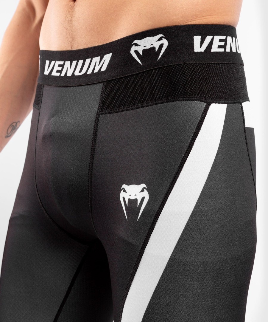 venum nogi 3.0 kompresjonstights - svarthvit