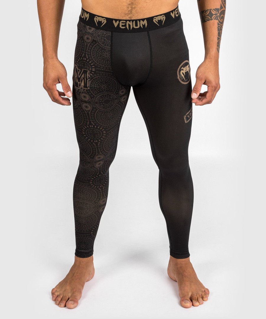 venum santa muerte dark side - spats - svartbrun