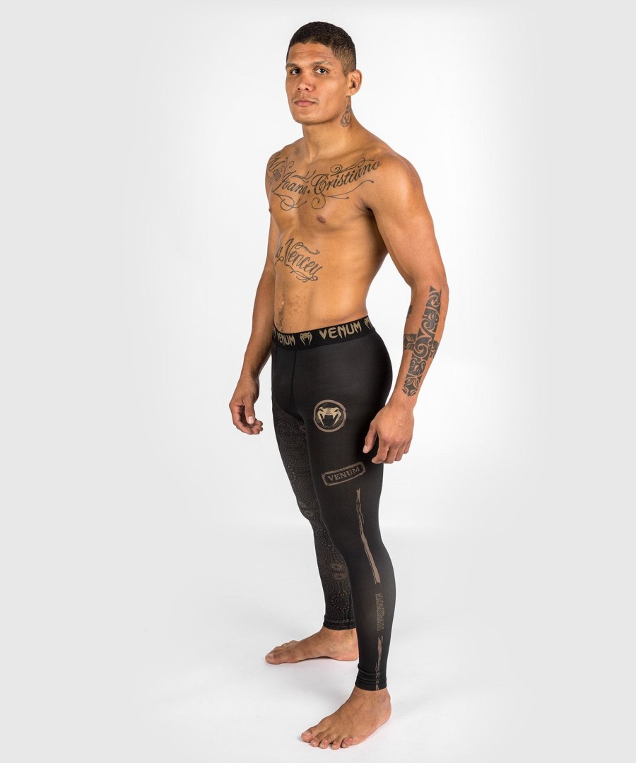 venum santa muerte dark side - spats - svartbrun