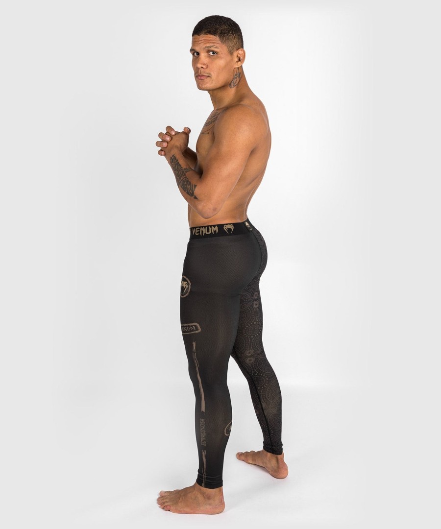 venum santa muerte dark side - spats - svartbrun