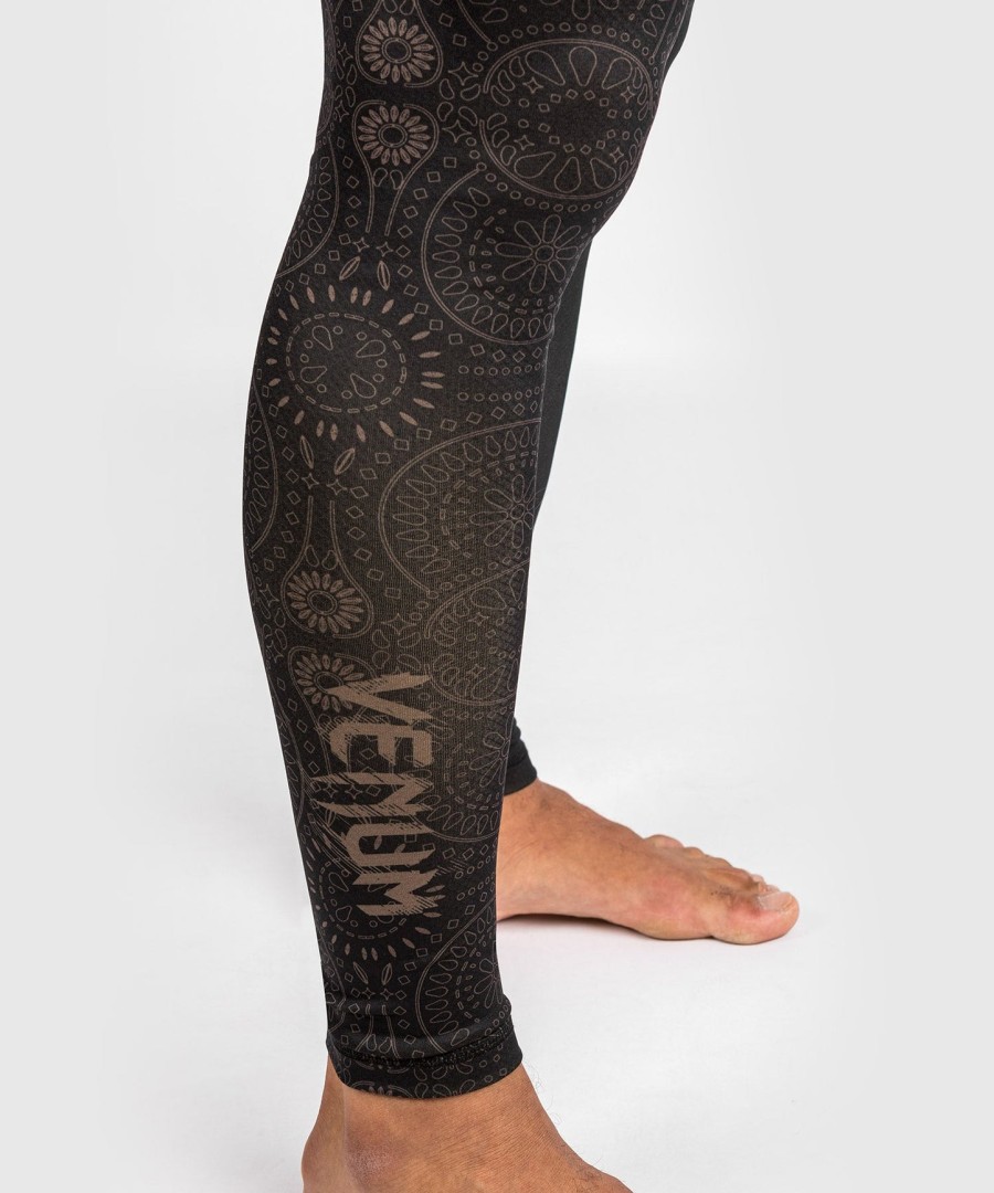 venum santa muerte dark side - spats - svartbrun