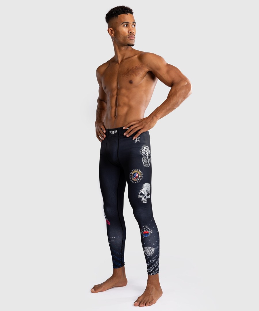 venum x tekken 8 - paul phoenix spats - svartblå