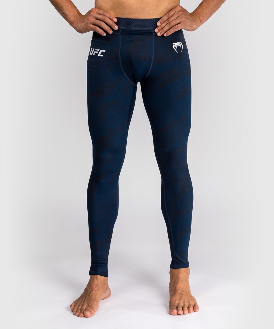 ufc fusion av venum fight week herre performance tights - oceanic blue