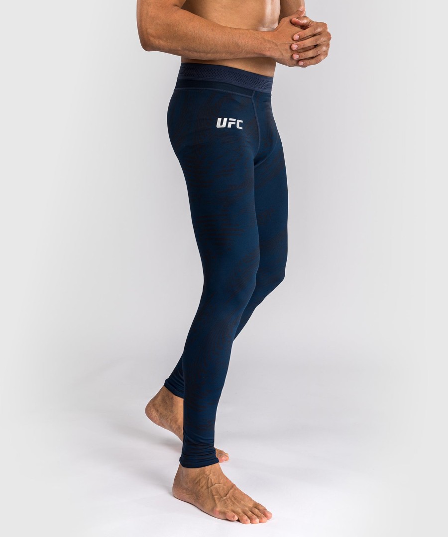 ufc fusion av venum fight week herre performance tights - oceanic blue