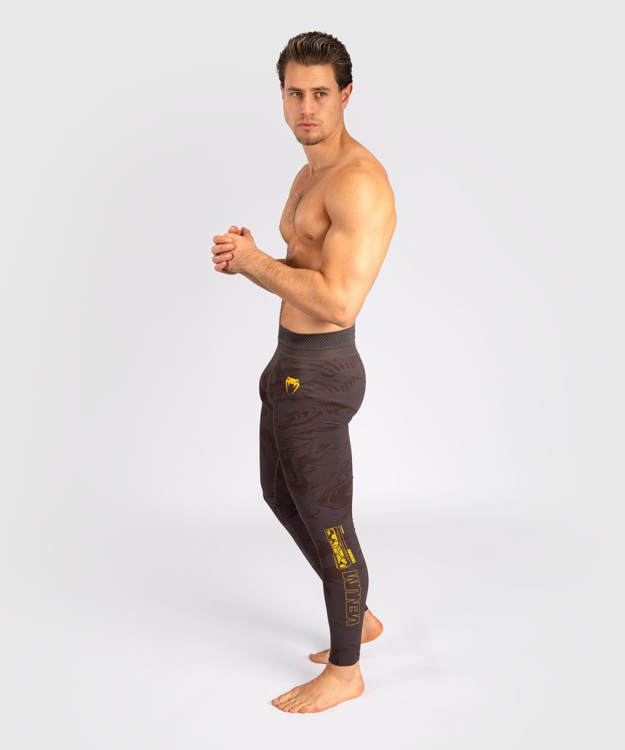 ufc fusion av venum fight week menn performance tights - jordbrun