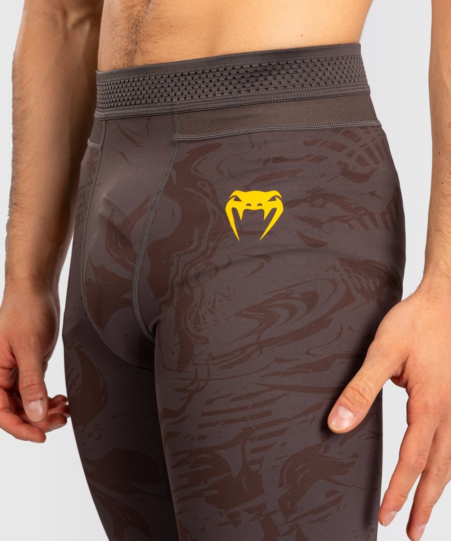 ufc fusion av venum fight week menn performance tights - jordbrun