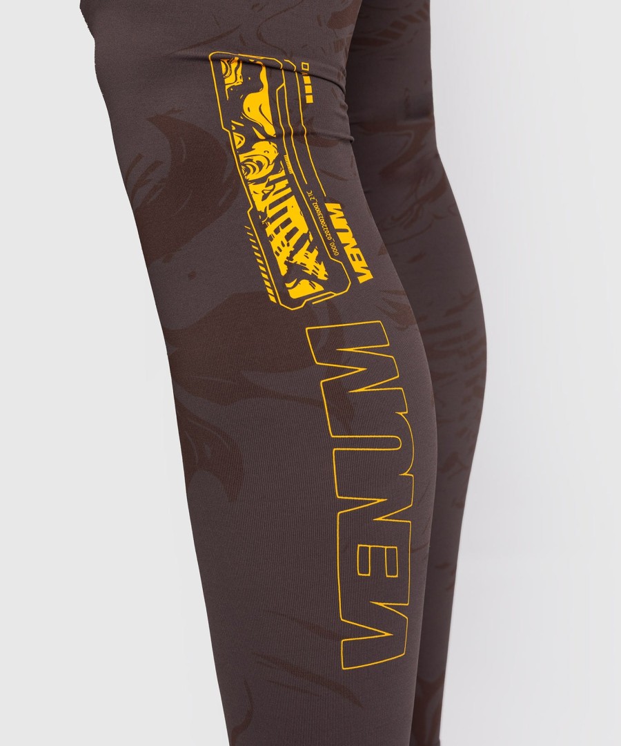 ufc fusion av venum fight week menn performance tights - jordbrun