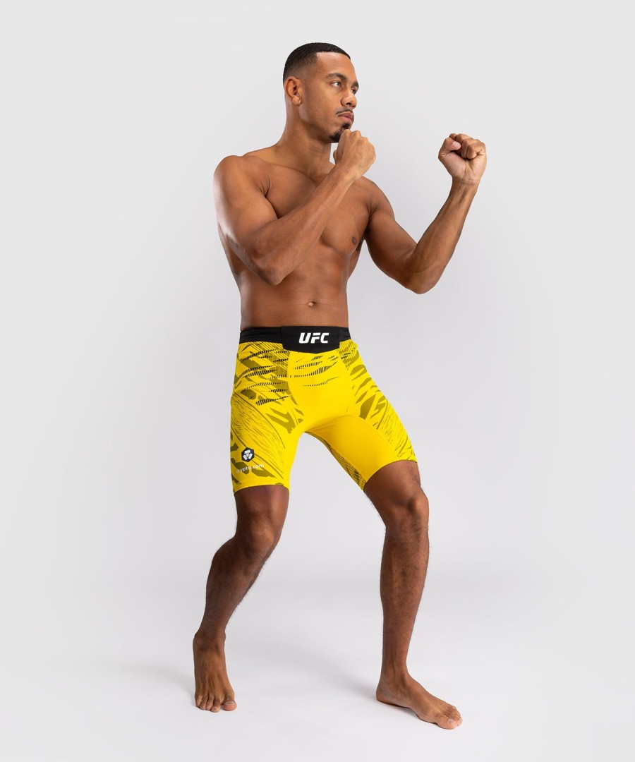 ufc fusion av venum authentic fight night menn vale tudo shorts - gul