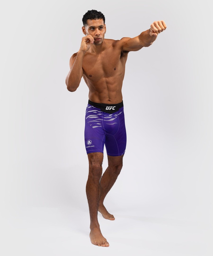 ufc fusion av venum authentic fight night menn vale tudo shorts - lilla
