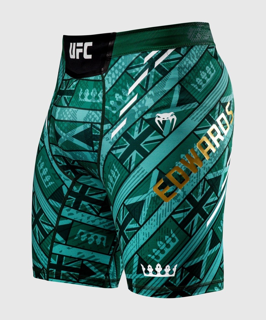 men ufc uovertruffen av venum green leon edwards vale tudo short