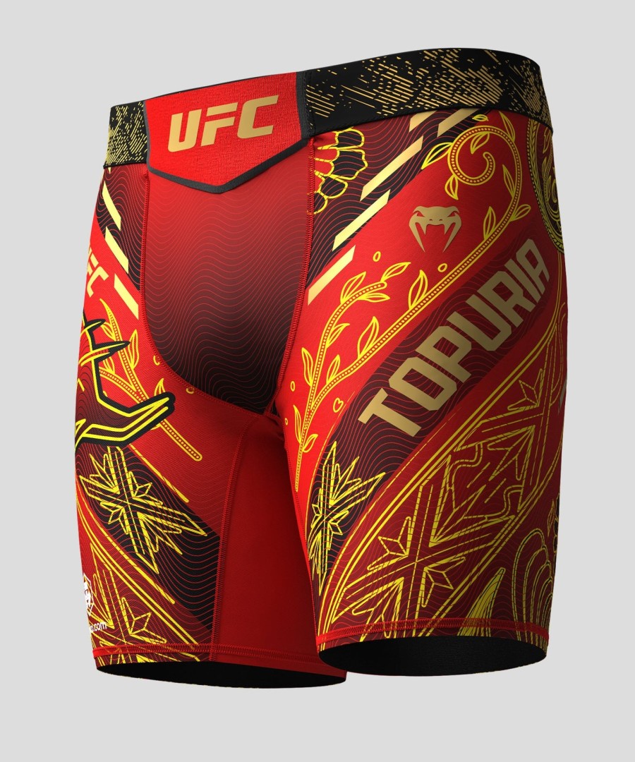 men ufc uovertruffen av venum red ilia topuria vale tudo short