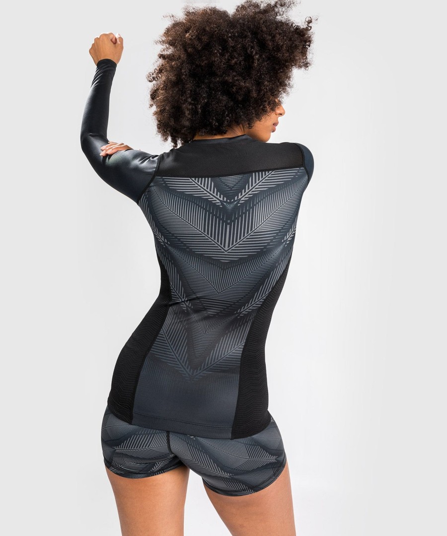venum phantom rashguard langermet – for dame – svartrød