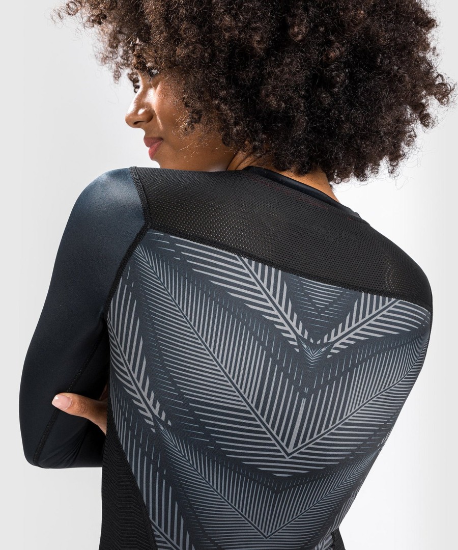 venum phantom rashguard langermet – for dame – svartrød