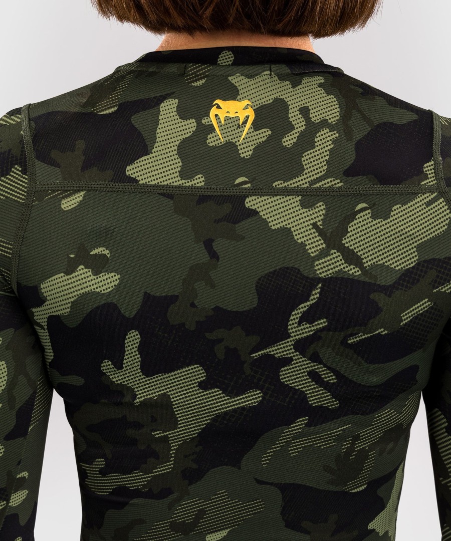 venum x sophia rose dame langermet rashguard - forest camo