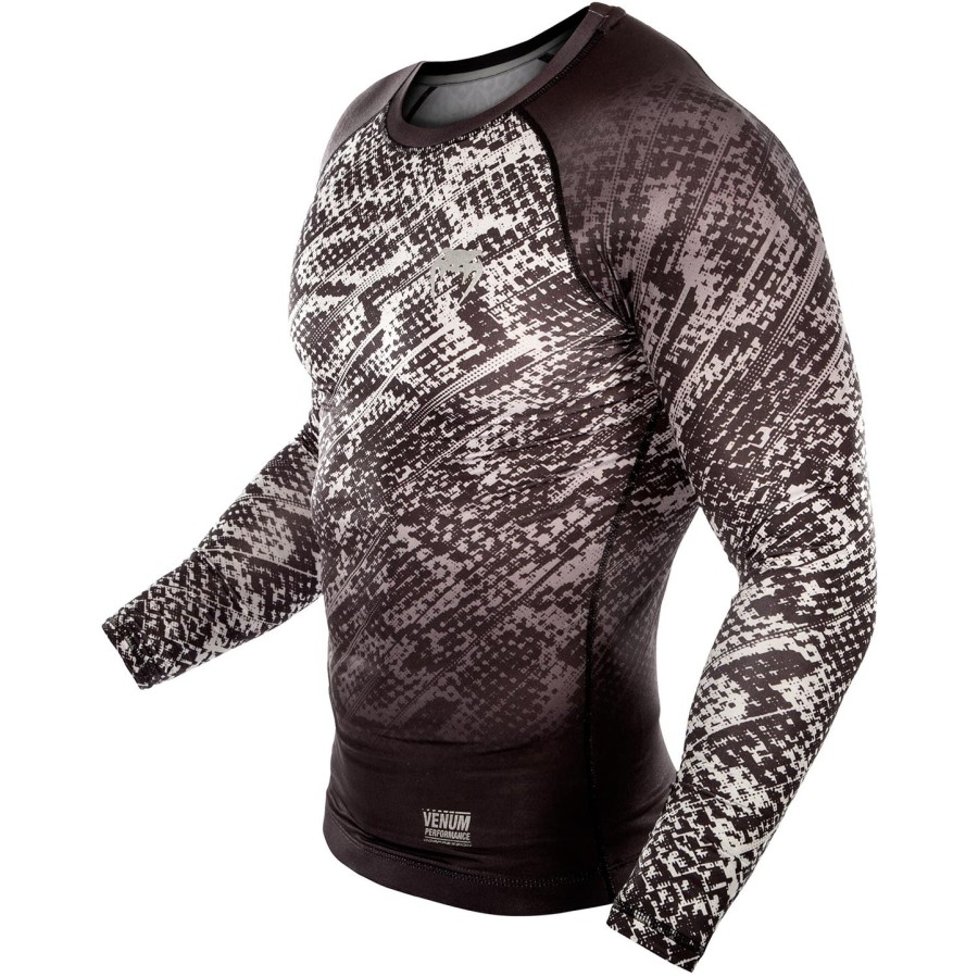 venum tropical compression t-skjorte - svartgrå