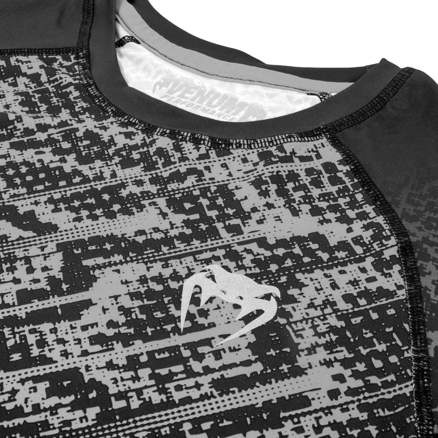 venum tropical compression t-skjorte - svartgrå