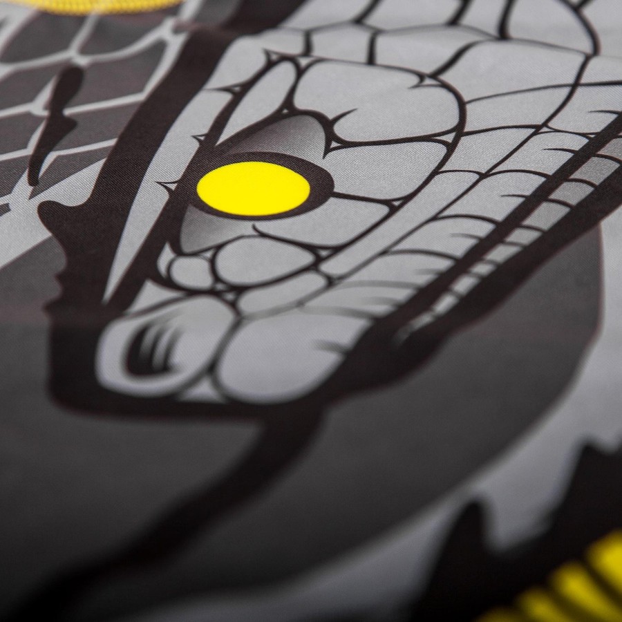 venum snaker rashguard - korte ermer - svartgul