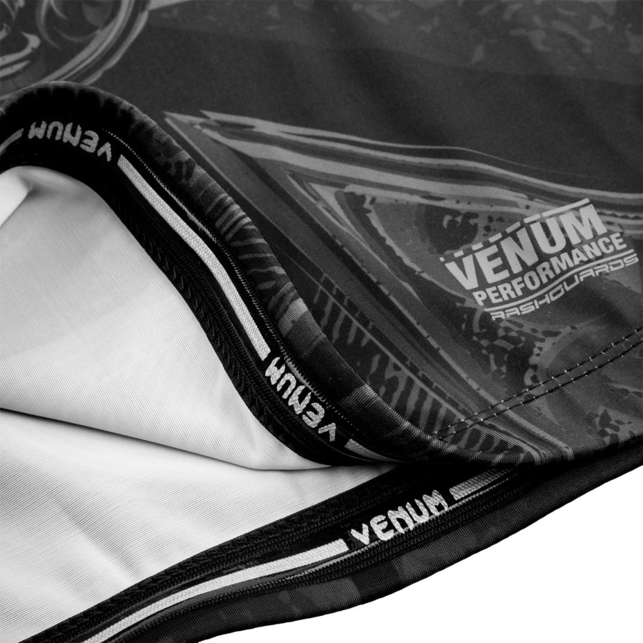 venum gladiator 3.0 rashguard - lange ermer - svartsvart